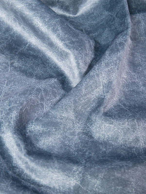 نسيج تنجيد مخملي مطبوع الرخام